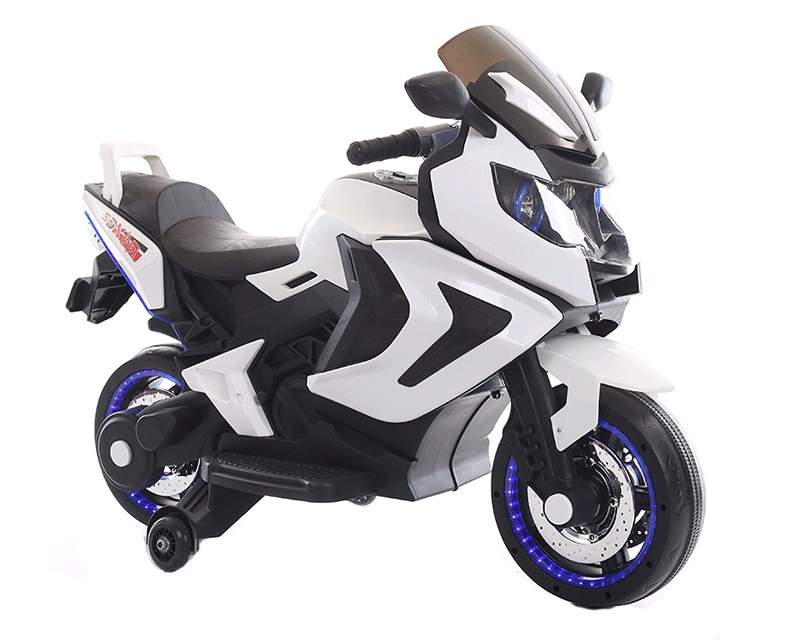 Igračke - BMW BQ-3188 Dečiji motor na akumulator beli - Avalon ltd