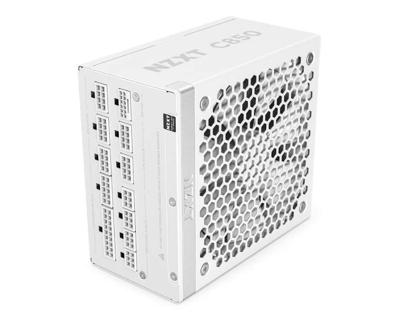 Računarske komponente - NZXT C850 Gold ATX 3.X 850W (PA-8G2BW-EU) modularno napajanje belo - Avalon ltd