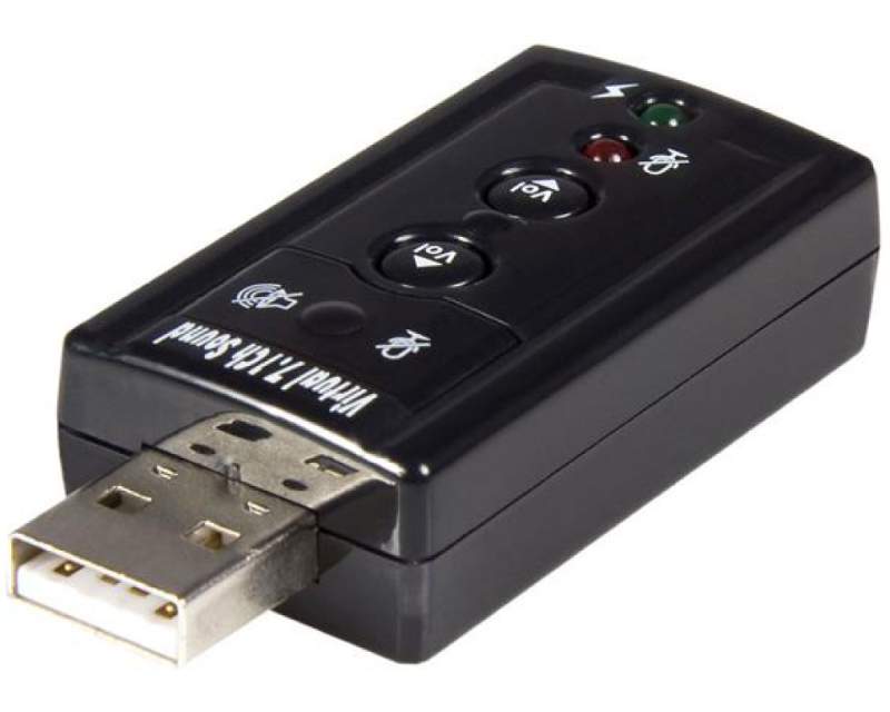 Računarske komponente - E-GREEN USB virtual 7.1 zvučna karta PRO - Avalon ltd