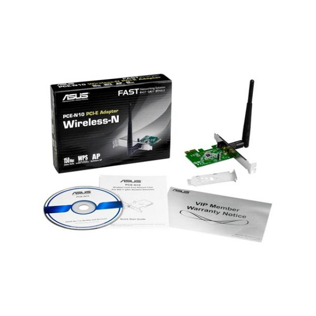 Mrežna oprema, Adapteri, AP i ruteri - ASUS PCE-N10 WIRELESS PCI EXPRESS ADAPTER - Avalon ltd