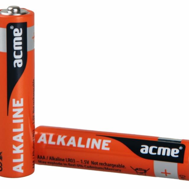 Baterije, UPS i oprema - ACME ALKALNA BATERIJA AAA LR03/4 / kom - Avalon ltd