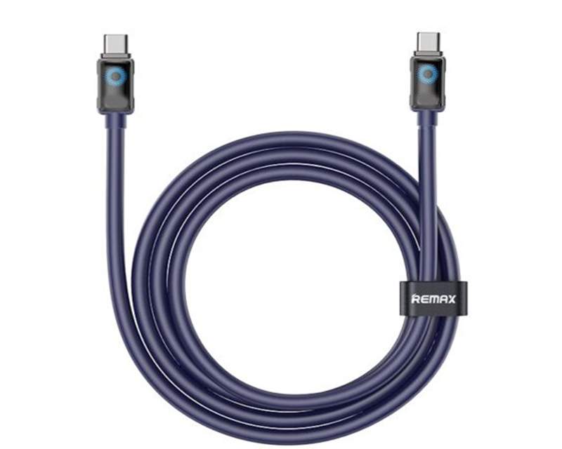 Kablovi, adapteri i punjači - REMAX DATA kabl CB19 65W Tip C na Tip C plavi - Avalon ltd