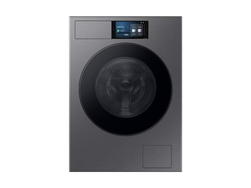 Veliki kućni aparati - Samsung WF90F09C4SU4 Bespoke AI veš mašina, 9kg, touchscreen, 600x850x600 mm, tamnosrebrna boja - Avalon ltd