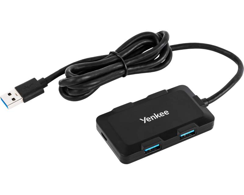 Računarske periferije i oprema - YENKEE YHB 4341BK Hub 4x USB 3.0 - Avalon ltd