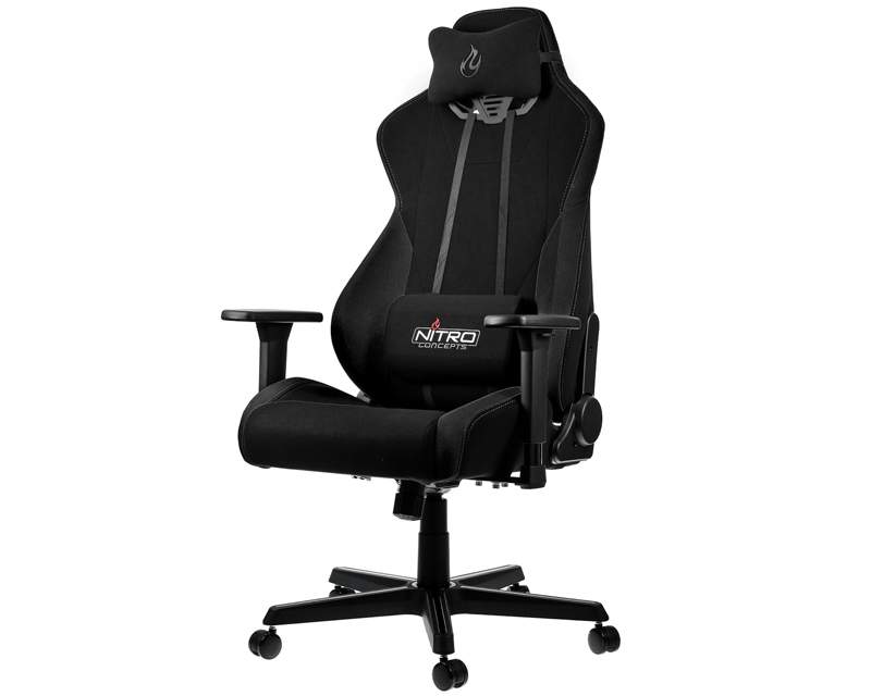 Gaming konzole i oprema - NITRO CONCEPTS S300 Gaming stolica - Stealth Black - Avalon ltd