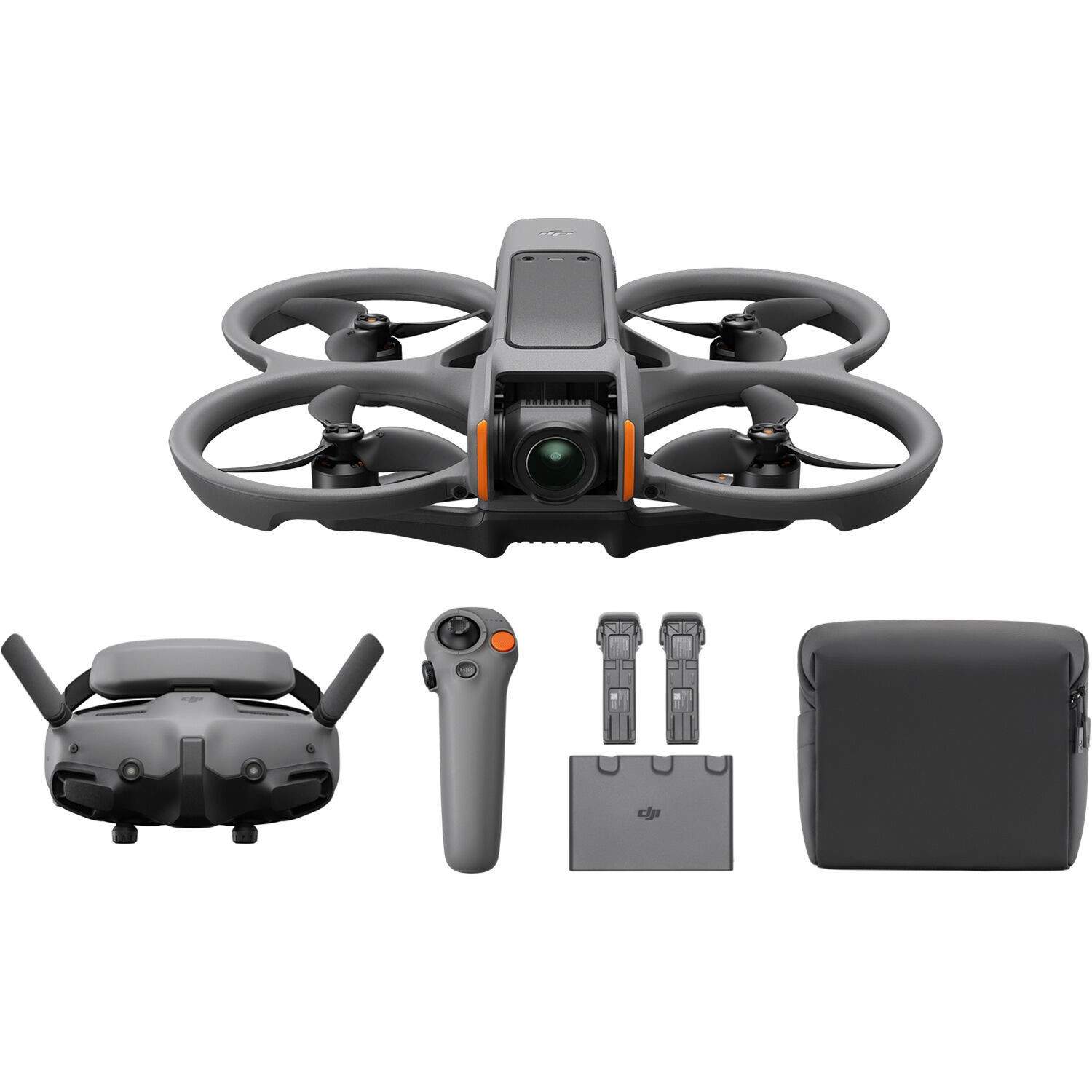 Dronovi i oprema - DJI Avata 2 Fly More Combo (Three Batteries), DJI Goggles 3, DJI RC Motion 3, DJI Sling Bag - Avalon ltd