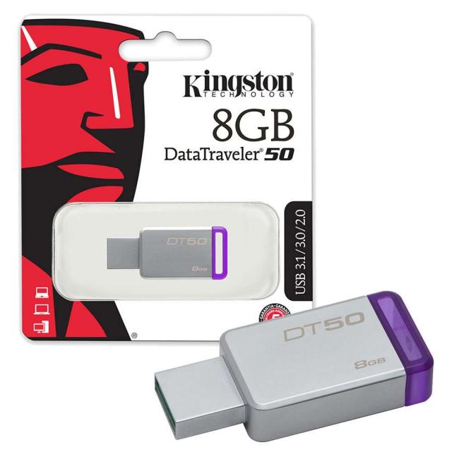 USB memorije i Memorijske kartice - Kingston 8GB DT50 3.1 FAST USB - Avalon ltd