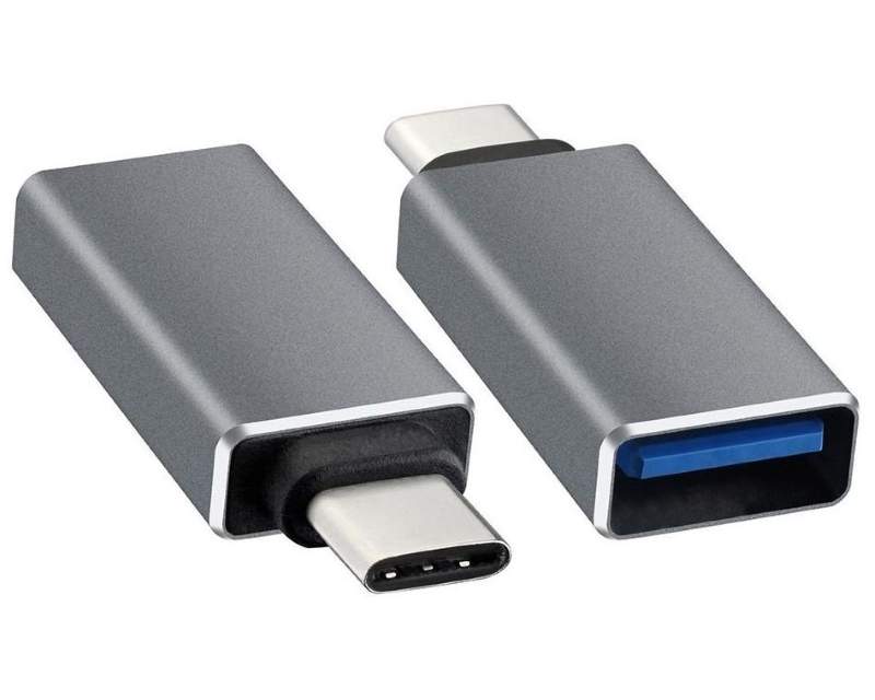 Kablovi, adapteri i punjači - E-GREEN Adapter USB tip C - USB 3.0 M/F crni - Avalon ltd