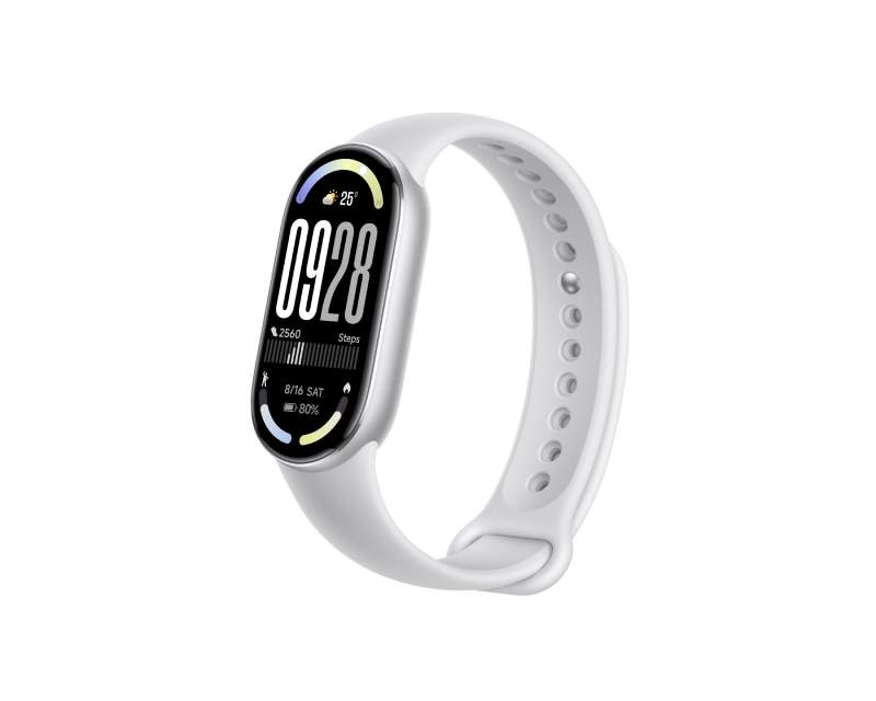 Pametni satovi i oprema - XIAOMI Mi Smart Band 10 Glacier Silver (BHR07PSGL) - Avalon ltd