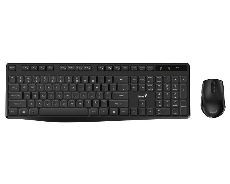 Računarske periferije i oprema - GENIUS KM-8206S Wireless USB YU wireless crna tastatura - Avalon ltd