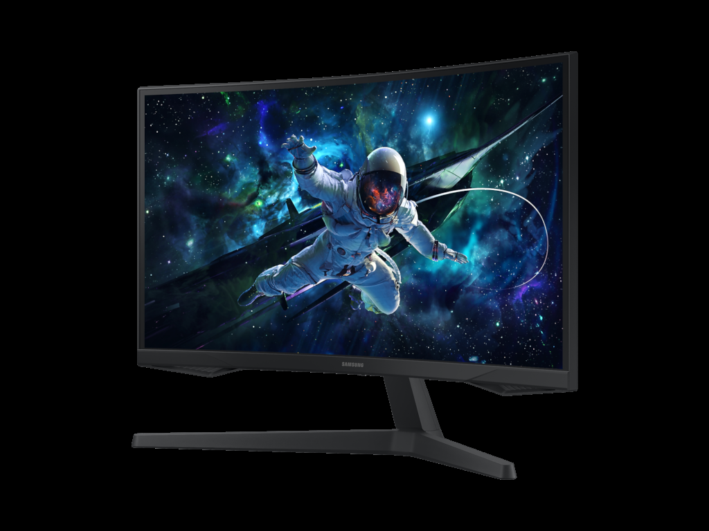 Monitori - SAMSUNG Odyssey G55C Curved Gaming Monitor 27