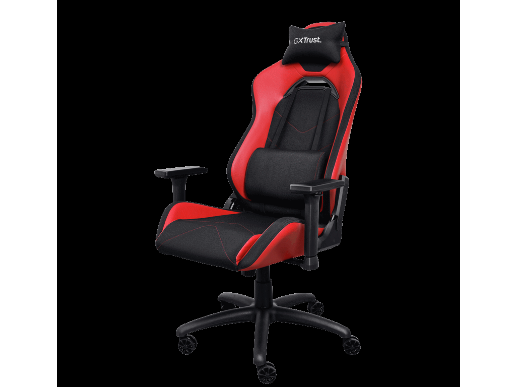 Gaming konzole i oprema - TRUST GXT 714R RUYA Comfortable Gaming Chair, Gas lift class 4, Max. weight 150 kg, RED - Avalon ltd