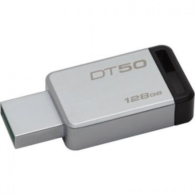 USB memorije i Memorijske kartice - Kingston 128GB DataTraveler 50, Metal casing, USB 3.1, lightweight - Avalon ltd