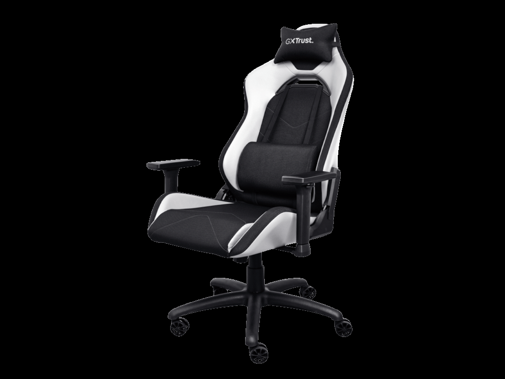 Gaming konzole i oprema - TRUST GXT 714W RUYA Comfortable Gaming Chair, Gas lift class 4, Max. weight 150 kg, WHITE - Avalon ltd