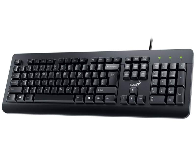 Računarske periferije i oprema - GENIUS KM-160 USB YU crna tastatura+ USB crni miš - Avalon ltd