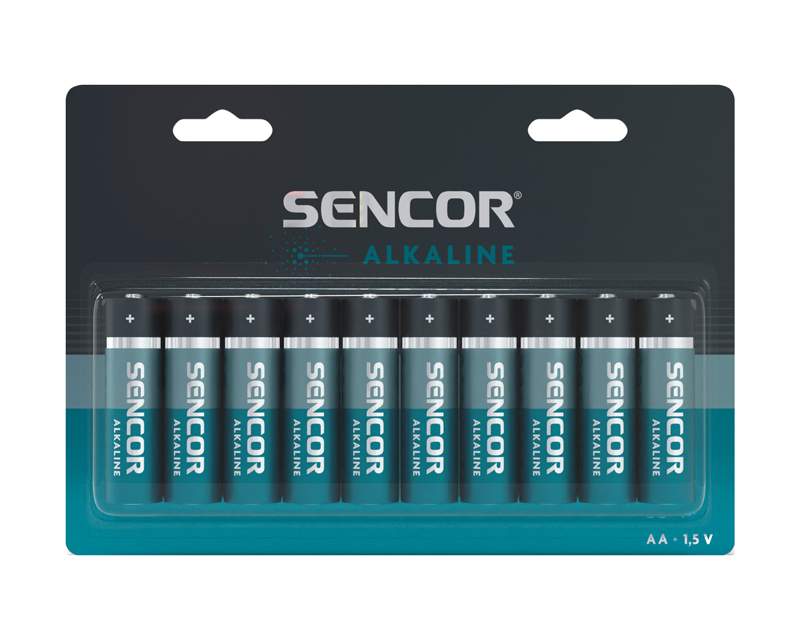 Baterije, UPS i oprema - SENCOR SBA LR6 (10 kom) AA alkalne baterije - Avalon ltd