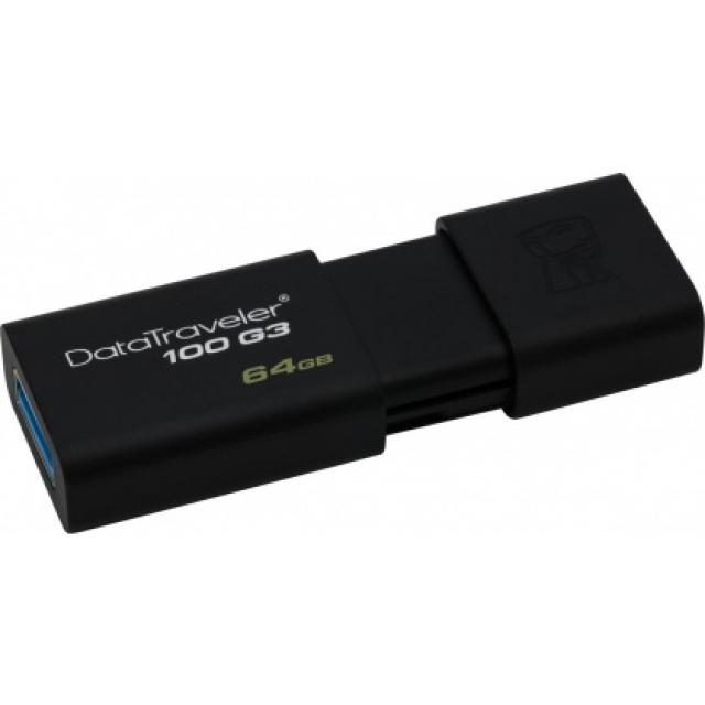 USB memorije i Memorijske kartice - KINGSTON 64GB DataTraveler 100 G3 Hi-Speed USB 3.0 - Avalon ltd