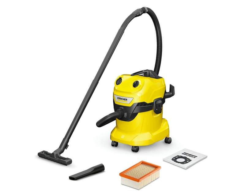 Mali kućanski aparati - KARCHER WD 4 Usisivac za suvo i mokro usisavanje sa izduvavanjem (1.628-209.0) (V-20-5-22) - Avalon ltd