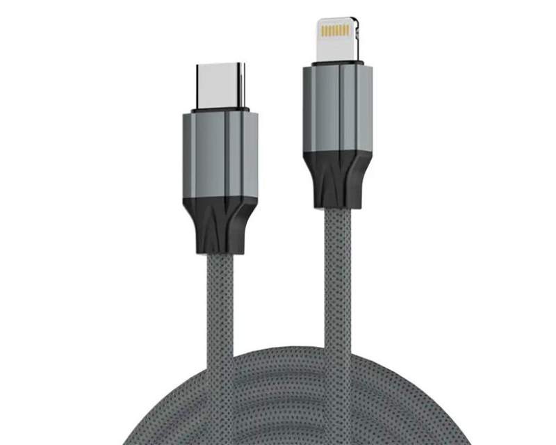 Kablovi, adapteri i punjači - LDNIO LC441i 65W kabl za iPhone crni - Avalon ltd