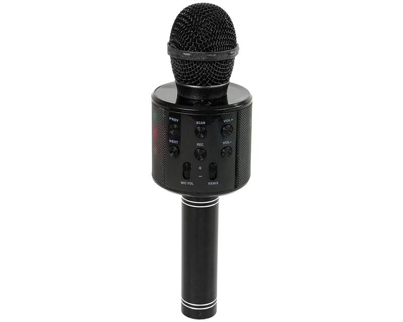 Računarske periferije i oprema - WSTER Karaoke Bluetooth Mikrofon 858 crni - Avalon ltd