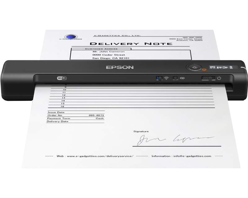 Štampači, skeneri i oprema - EPSON WorkForce ES-60W mobile A4 dokument skener - Avalon ltd