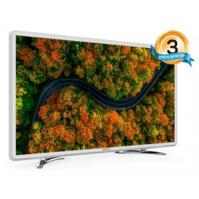 Televizori i oprema - Tesla 24S307WH LED TV 24" HD ready, slim DLED, DVB-T2/C/S2, white - Avalon ltd pljevlja