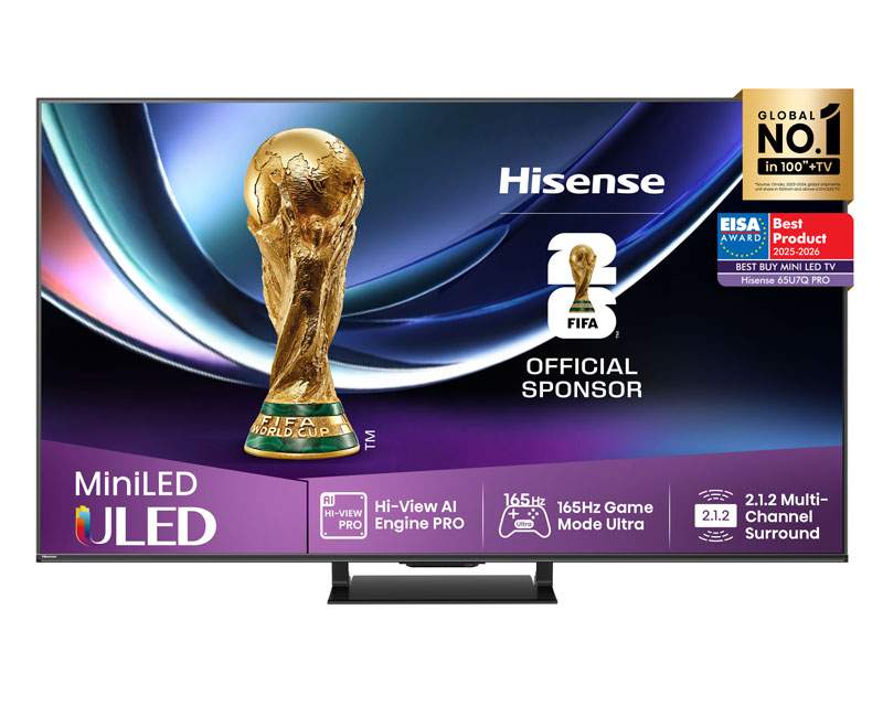 Televizori i oprema - HISENSE 55 inča 55U7Q PRO ULED Mini-LED 4K UHD Smart TV - Avalon ltd