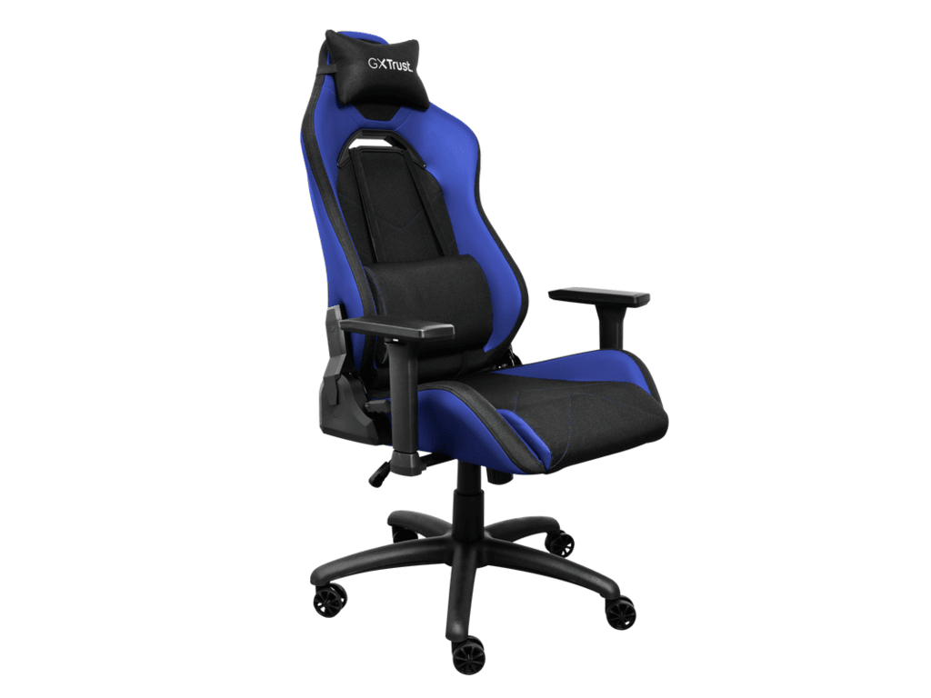 Gaming konzole i oprema - TRUST GXT 714B RUYA Comfortable Gaming Chair, Gas lift class 4, Max. weight 150 kg, BLUE - Avalon ltd