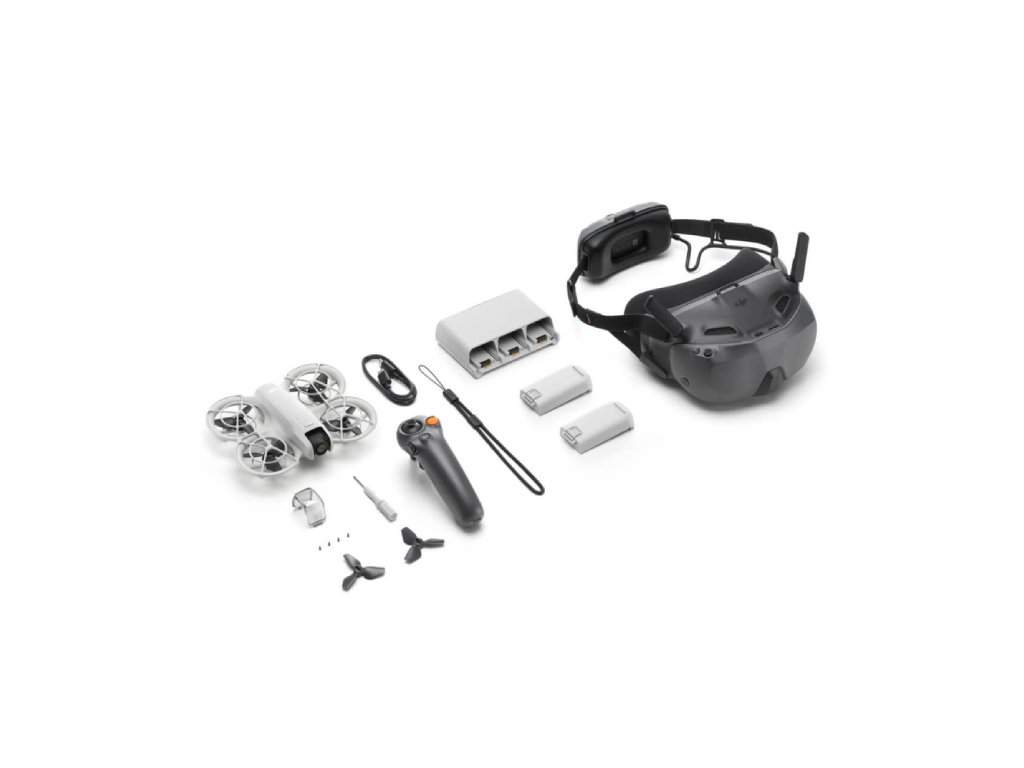 Dronovi i oprema - DJI NEO Motion Fly More Combo(DJI Goggles N3 + 3x Intelligent Flight Battery + DJI RC Motion 3) - Avalon ltd