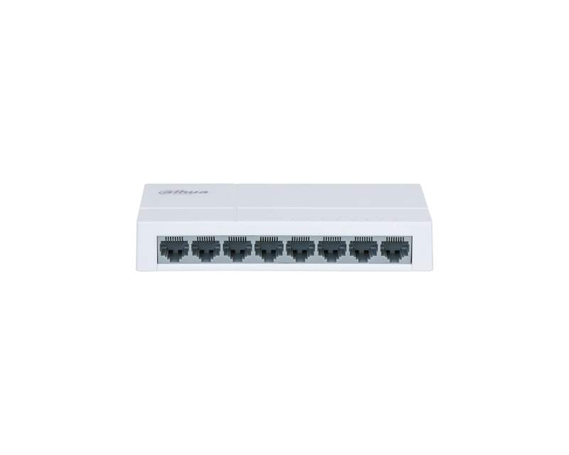 Mrežna oprema, Adapteri, AP i ruteri - DAHUA_ PFS3008-8ET-L 8-Port Desktop Fast Ethernet Switch - Avalon ltd