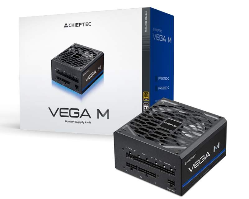 Računarske komponente - CHIEFTEC PPG-850-C 850W VEGA 80Plus Gold napajanje 5Y - Avalon ltd