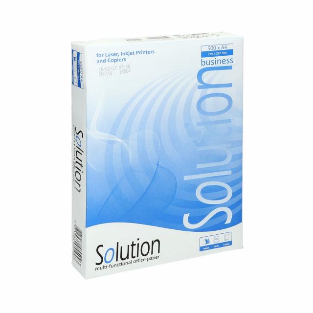 Kancelarijski Materijal - FOTOKOPIRNI PAPIR A4/80G 500/1 SOLUTION - Avalon ltd