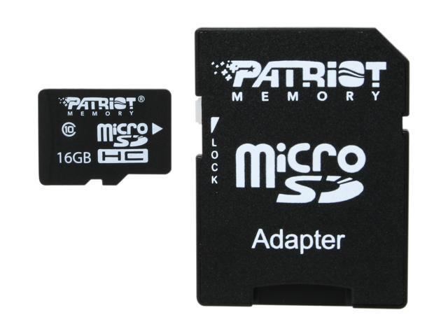 USB memorije i Memorijske kartice - PATRIOT MEMORY CARD 16GB MICROSDHC/ SDXC CLASS 10 - Avalon ltd