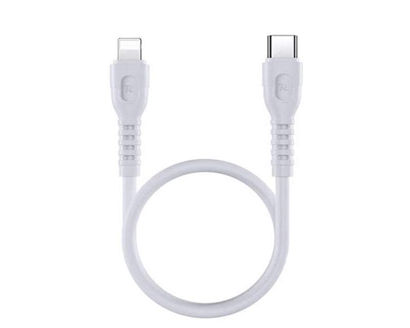 Kablovi, adapteri i punjači - REMAX RC-C022 USB Lightning Kabl 20W 0.3m beli - Avalon ltd