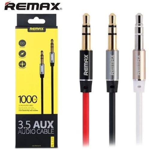 Kablovi, adapteri i punjači - REMAX Kabl RL-L100 audio kabl  3.5mm-3.5mm MM 1m beli - Avalon ltd