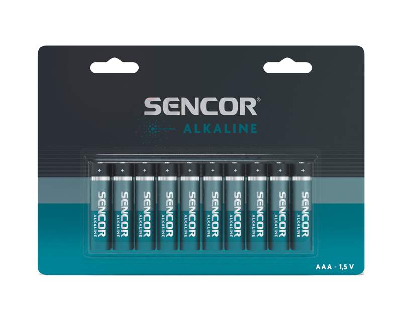 Baterije, UPS i oprema - SENCOR SBA LR03 (10 kom) AAA alkalne baterije - Avalon ltd