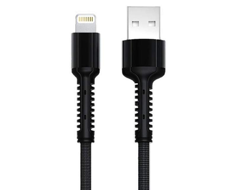 Kablovi, adapteri i punjači - LS64 iPhone USB Kabl 2.4A 2m crni - Avalon ltd