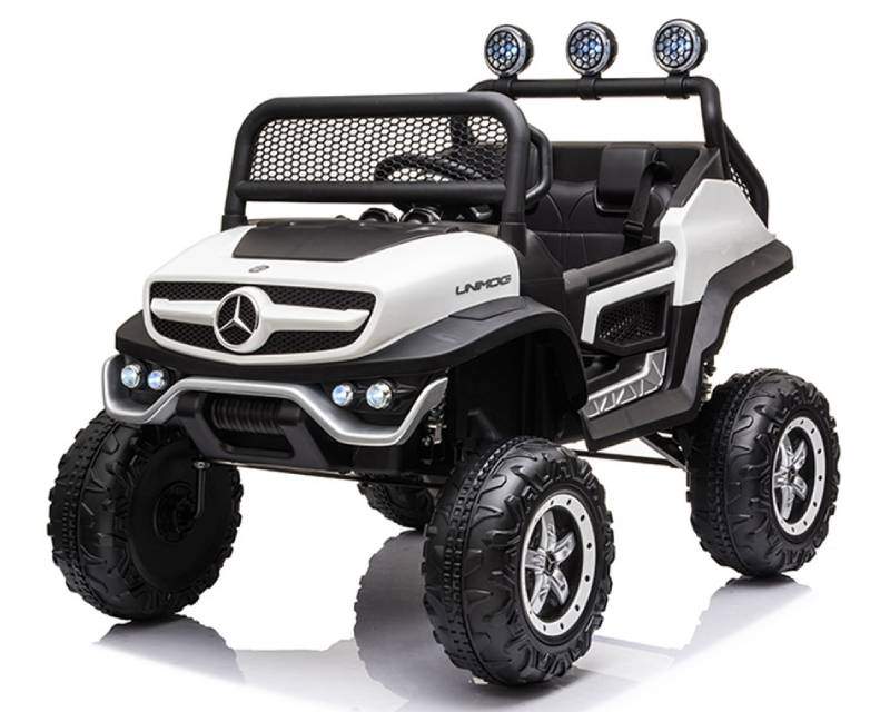 Igračke - MERCEDESS Y-MB 1601 2WD Dečiji auto na akumulator beli - Avalon ltd