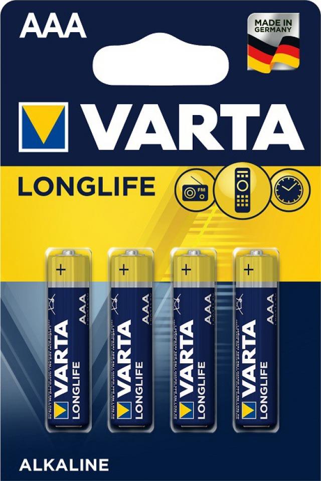 Baterije, UPS i oprema - Varta Longlife LR03/AAA 4/1 - Avalon ltd