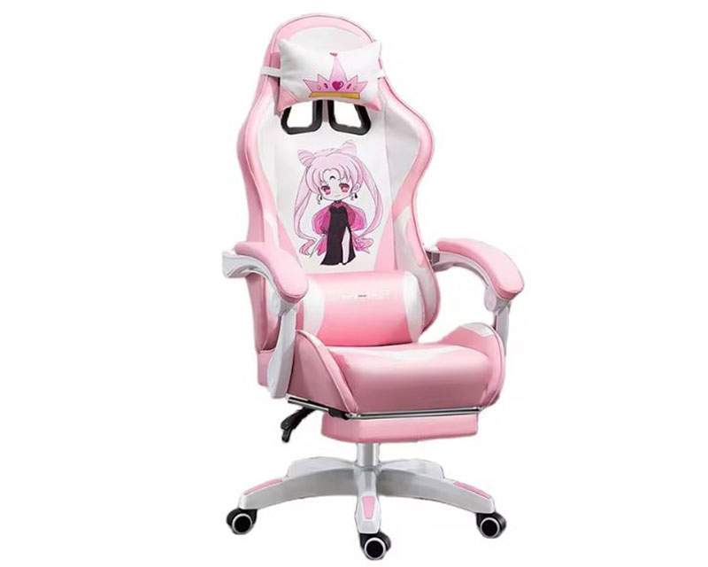 Gaming konzole i oprema - JIASHIDE FT-1502 Gaming dečija stolica rozo-bela - Avalon ltd