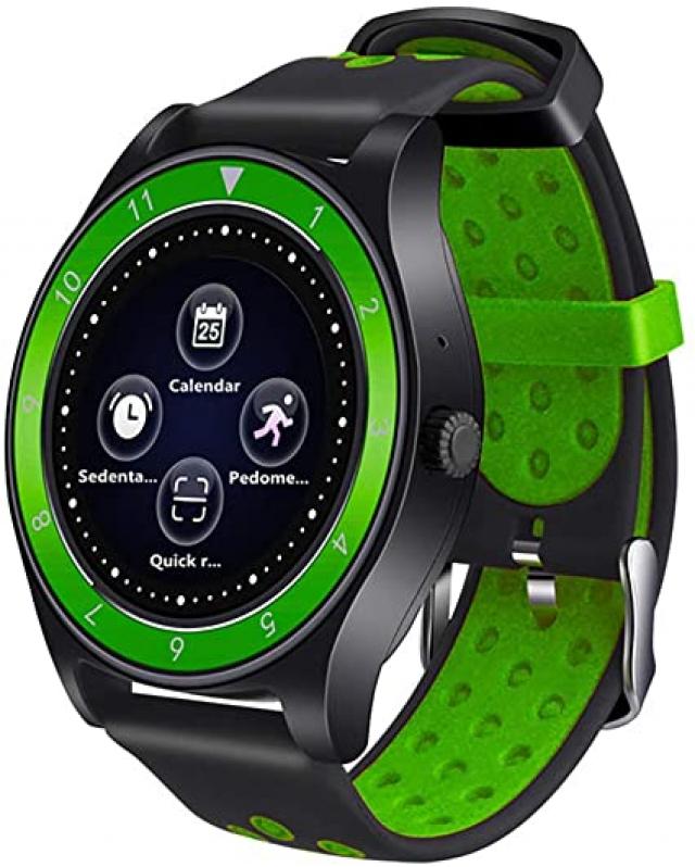 Pametni satovi i oprema - Bluetooth Smart Watch R10 (Q18) SIM Card, kamera, pedometer, zeleni - Avalon ltd