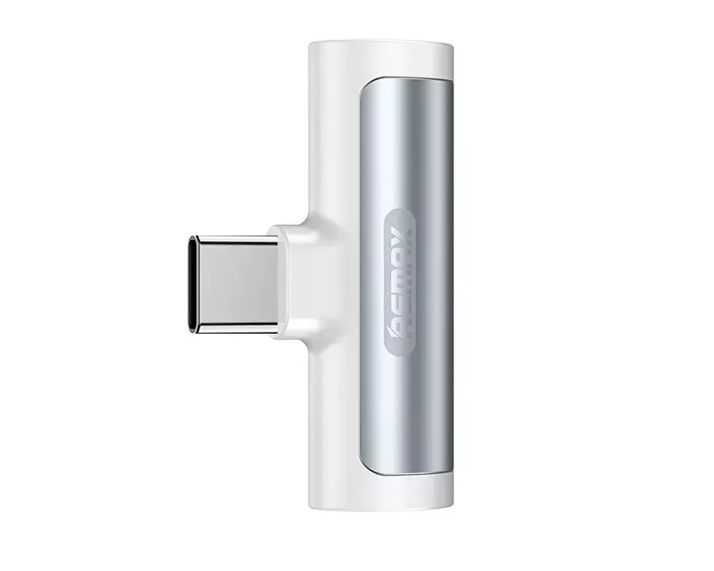 Kablovi, adapteri i punjači - REMAX Kabl RL-LA03a 2u1 USB Tip C - Audio 3,5mm adapter beli - Avalon ltd