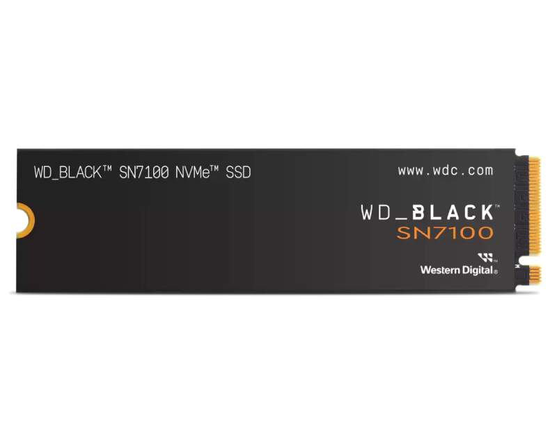 Računarske komponente - WD 2TB M.2 NVMe SSD Gen4 WDS200T4X0E SN7100 Black - Avalon ltd
