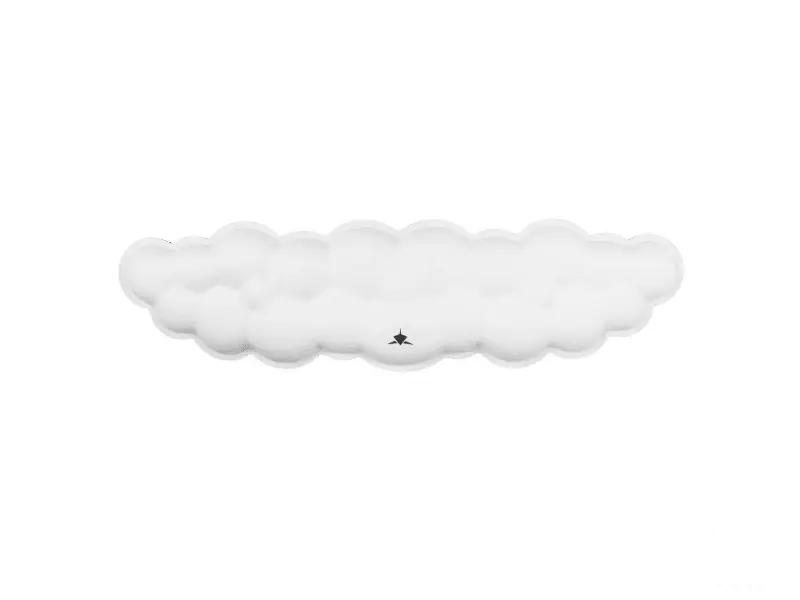 Računarske periferije i oprema - White Shark PODLOGA ZA TIPKOVNICU KP-012 CUMULUS BIJELA - Avalon ltd
